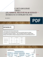 Pleno 2 - Kel 7 - Kelainan Metabolisme Mikronutrien (Fe, Iodine, Selenium) & Kehati