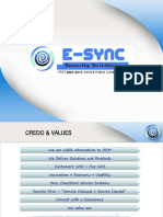 E-Sync Security Solutions - Profile