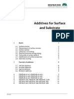 Additives For Surface and Substrate: Basics