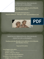 Master Prof. Didáctica F 2021-22, Sesión F Griega