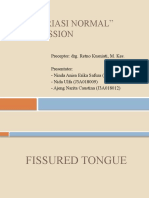 Fissured Tongue