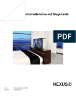 Nexus21 IP Control Installation and Usage Guide: Date: Thursday, 27 January 2022 Authors: Richard Mullins