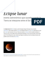 Eclipse Lunar - Wikipedia, La Enciclopedia Libre