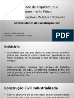 Construção Civil: Generalidades e Tendências