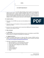 Policies and Procedures Manual Software Policy: Unfpa