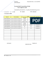 Pasaport Masuratori Compensator Cu Tiranti 61 - 08.11.2017 FLANSA ETANSARE Grup Nr.6