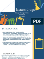 Beta Lactam Drugs