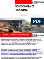 2204 - Mining - Economics - Training - Phase1 & Tugas