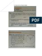 Medidas de ângulos e trigonometria no triângulo retângulo