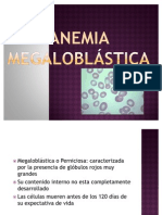 Anemia Megaloblástica Presentacion Diapos