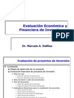 Evaluación Económica y Financiera de Proyectos de Inversión