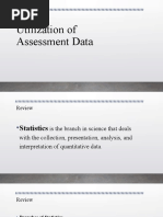 Utilization of Assessment Data