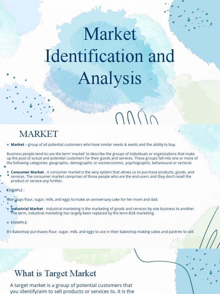 Market Identification and Targeting Strategies | PDF | Market ...
