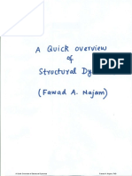 A Quick Overview of Structural Dynamics Fawad A. Najam, PHD