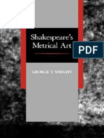 Wright, George Thaddeus - Shakespeare's Metrical Art-Univ. of California Press (2000)