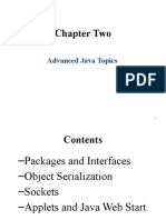 Chapter Two: Advanced Java Topics