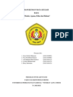 Kelompok 3 - Etika Bisnis - Kelas C - Bab 2 Filsafat, Agama, Etika Dan Hukum