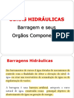 Barragens Hidráulicas e Componentes