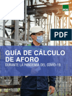 Guía para El Calculo de Aforo en Recintos 21-04-2022