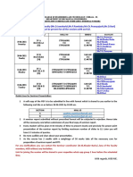 Seminar Schedule 2021