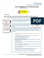 Sesiones 7 y 8 DISEÑO DIDÁCTICO Y DESARROLLO DE CURSOS EN LÍNEA 1-2022