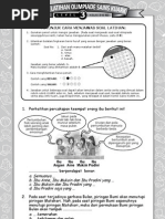 Soal Latihan Final OSK 2011 Level 3