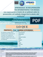 Experiencia de Aprendizaje de Recuperación para Estudiantes Intermitentes y en Riesgo