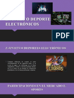 E-Sports o Deportes Electrónicos