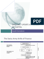 Data 2017 Update 6: The Cost of Capital: Aswath Damodaran