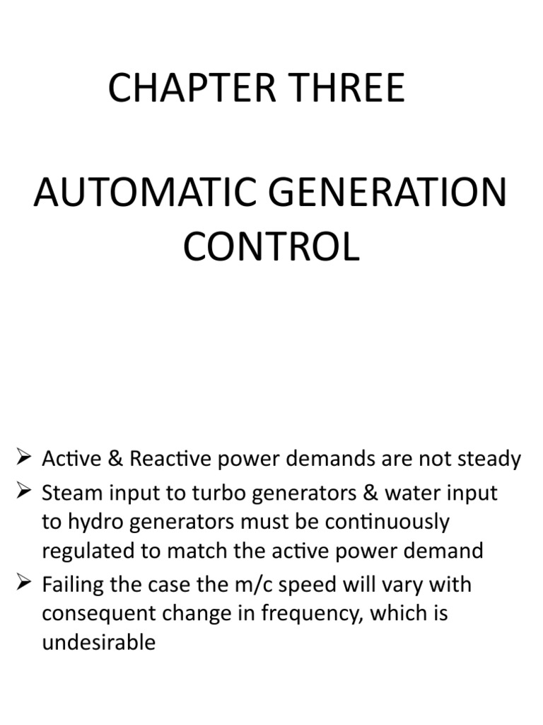 Power Protection 3 PDF Electric Generator Equations