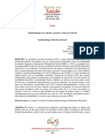 Epidemiologia do AVC no Brasil