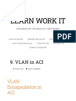 VLAN in ACI - LEARN WORK IT
