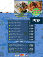 Menu Marino