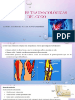 Afecciones Traumatológicas Del Codo