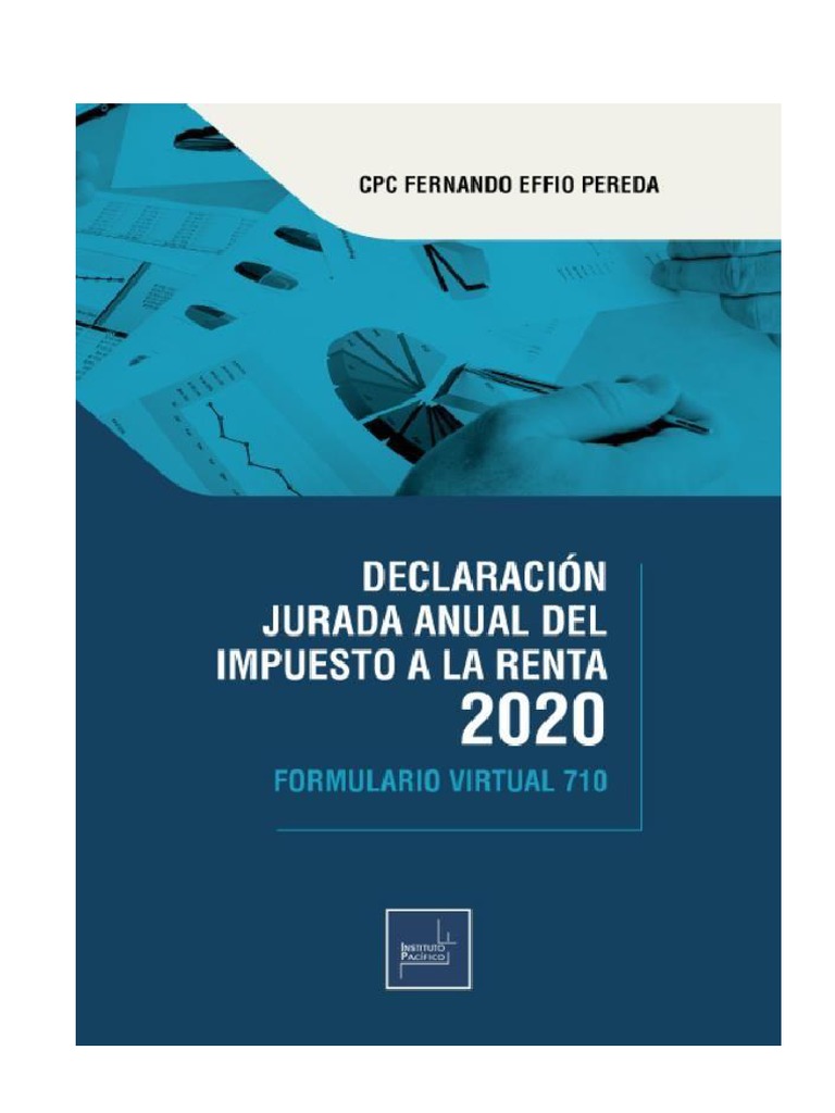 Declaración Jurada Anual Del Impuesto A La Renta 2020 | PDF | Impuestos ...