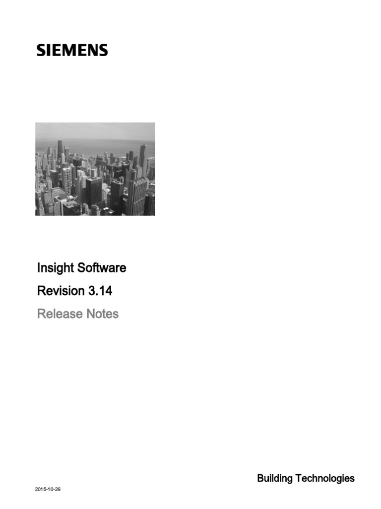 Insight Software Revision 3.14: Release Notes | PDF | Windows Vista ...