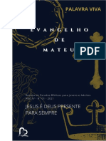 Revista Palavra Vida - Evangelho de Mateus