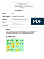 ACTIVIDADES DE MATEMATICAS SECCION  2 GRADO ONCE