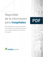 Seguridad de La Informacion para Hospitales