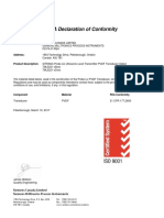 Probe Militronics Certificación ISO