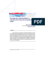 Cardoso Castro, Jorge (2008) - Presupuestos Epistemológicos y Vigencia de La Teoría de La Mediación Social. Mediaciones Sociales, #1