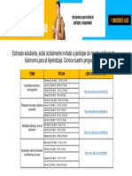 Talleres Del Miércoles 20 y Jueves 21