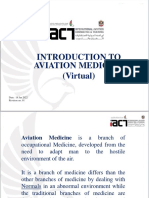 Introduction To Aviation Medicine