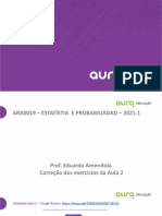 Aula 2 - Correção Dos Exercicios