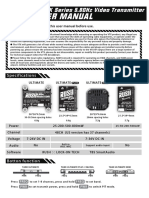 User Manual: Tank Series 5.8Ghz Video Transmitter