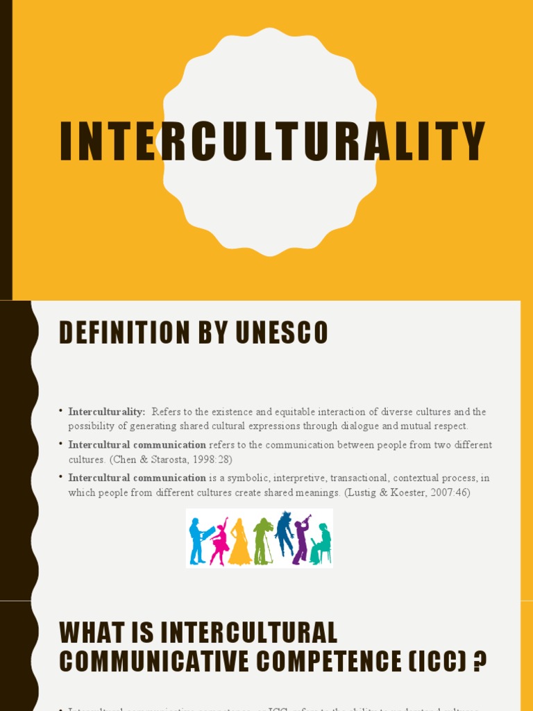Intercultural Communicative Competence | PDF | Cross Cultural ...