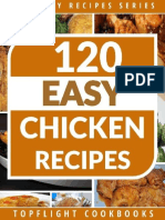 FLAVORFUL CHICKEN RECIPES - 120 Flavorful, Healthy and Easy Chicken Recipes From Paleo, Low Carb, Mediterranean To Slow Cooker Chicken (120 Easy Recipes Series)