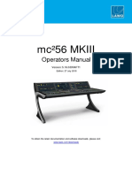 Mc256MKIII Operators Manual V5160 DRAFT1