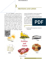 Proteins and Lipids Unit: WWW - Tntextbooks.in
