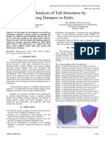 Seismic Analysis of Tall Structures by Using Dampers in Etabs